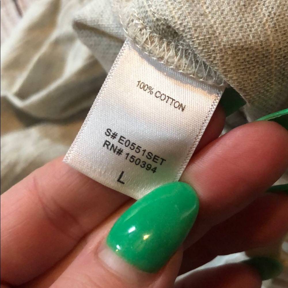 Linen Style Short + Ruffle Bandeau Matching Set - Picture 7 of 14